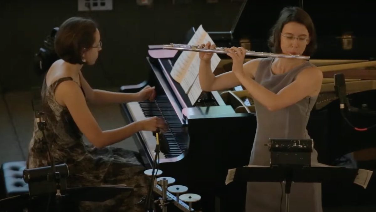 Marvento Duo flute and piano Reef Music performance